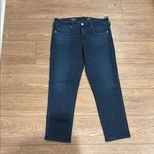 Dark Blue Denim Jeans